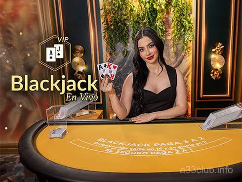 a33 club VIP Blackjack en Español 2